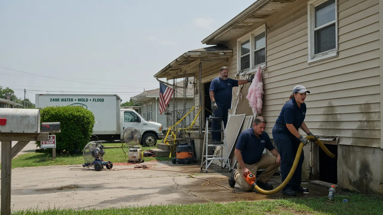 Water Damage Repair in Hico, TX near me